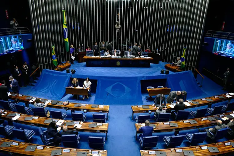 Senado: a estratégia de priorizar este assunto foi anunciada pelo presidente do Senado (Roque de Sá/Agência Senado)