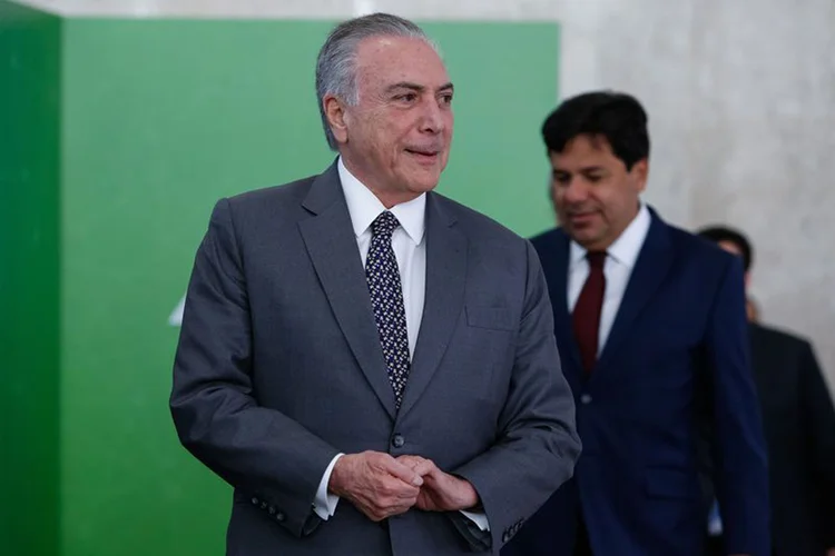 Temer: "Vamos trazer de vez o mundo digital para nossas escolas" (Alan Santos/PR/Agência Brasil/Agência Brasil)