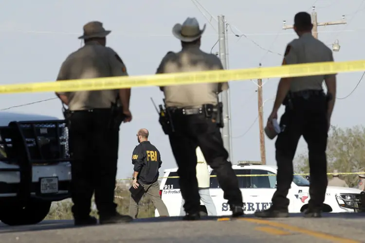Tiroteio em igreja no Texas deixa ao menos 26 mortos (Erich Schlegel/Getty Images)