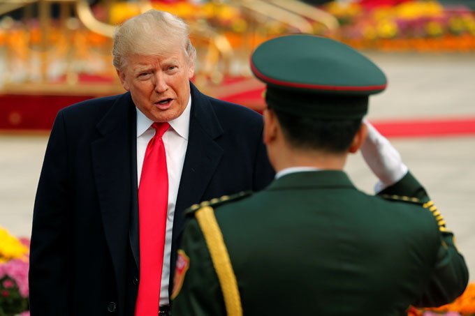 China pode solucionar facilmente crise norte-coreana, diz Trump