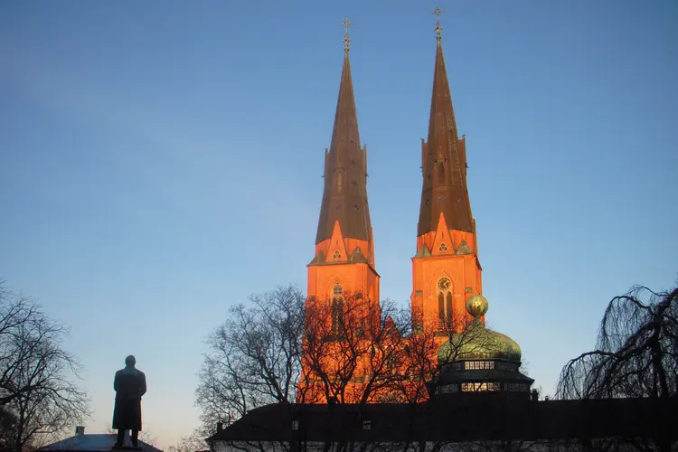 Catedral de Uppsala, da Igreja Luterana da Suécia (Carol.sencebe/Creative Commons)