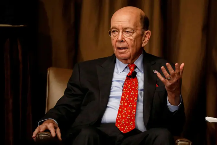 Wilbur Ross: secretário de comércio mostrou otimismo com relação a um entendimento com México e Canadá (Brendan McDermid/Reuters)