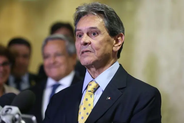 Roberto Jefferson: Jefferson lamentou a suspensão da nomeação pela Justiça em Niterói e alegou perseguição política (Valter Campanato/Agência Brasil)