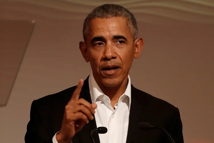 Barack Obama: ex-presidente limitou-se a lançar uma advertência geral para todas as figuras relevantes no cenário internacional (Cathal McNaughton/Reuters)