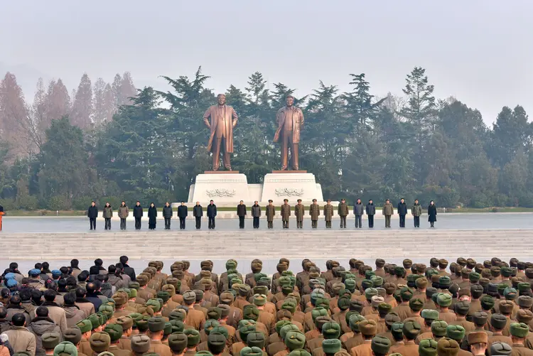 Coreia do Norte: viagem acontece apenas uma semana depois de a Coreia do Norte lançar seu míssil intercontinental mais sofisticado (KCNA/Reuters)
