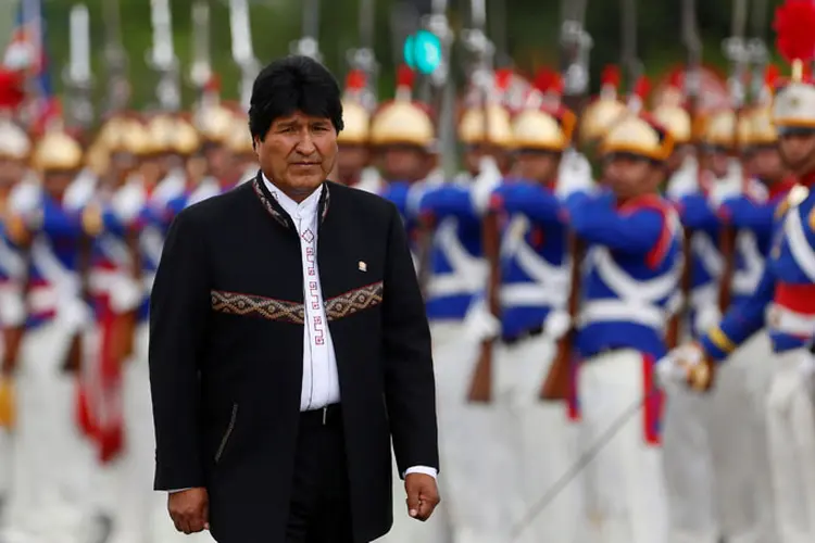 Evo Morales: presidente boliviano afirmou que a candidatura de Lula "é a vontade do povo" (Adriano Machado/Reuters)