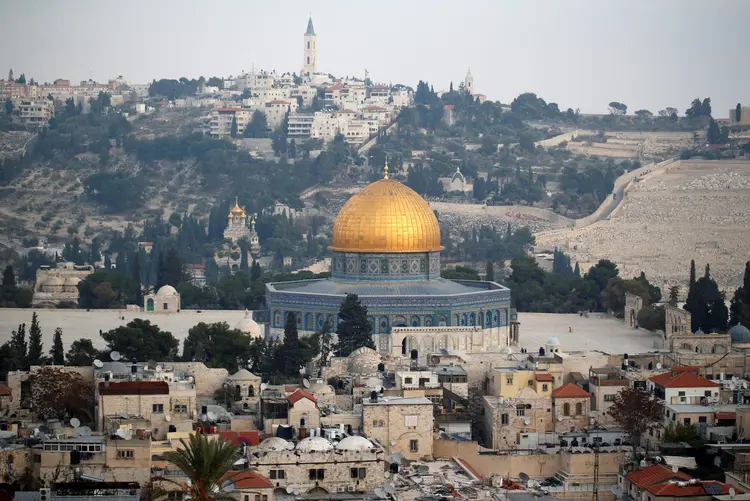 Jerusalém: o texto recebeu o apoio de 14 dos 15 membros do Conselho de Segurança (Ammar Awad/Reuters)