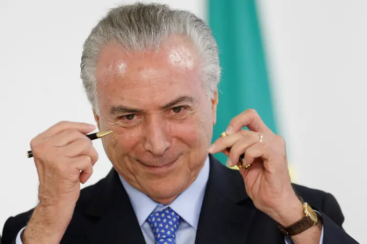 Michel Temer: presidente usa todas as suas cartas para aprovar a reforma da Previdência (Adriano Machado/Reuters)