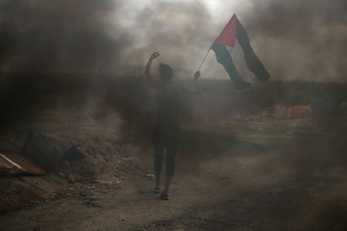 Mais de 20 palestinos ficam feridos em enfrentamentos com Israel