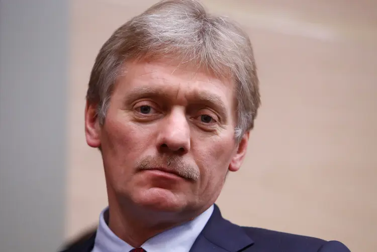 O porta-voz do Kremlin, Dmitri Peskov (Sergei Karpukhin/Reuters)