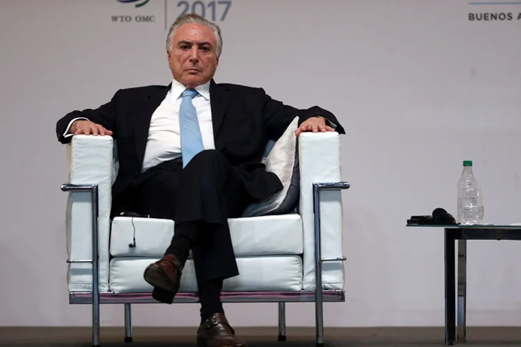 Temer: o ministro do STF também determinou a prorrogação das investigações por um prazo de 60 dias (Marcos Brindicci/Reuters)