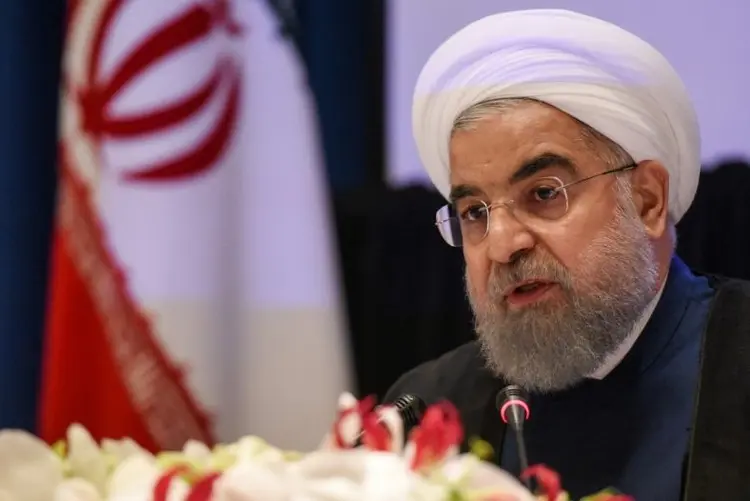 Presidente do Irã, Hassan Rouhani: Pelo menos 100 pessoas foram detidas na segunda-feira (1), em Teerã (Stephanie Keith/Reuters)