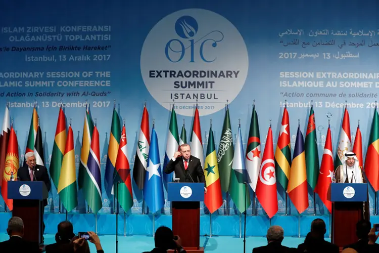 Reunião da OCI: organização é formada por 57 países de maioria muçulmana (Osman Orsal/Reuters)