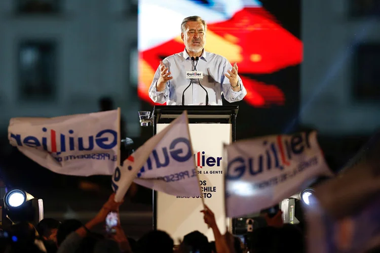 Alejandro Guillier: "a história me colocou em um lugar que não procurei, mas aceito este desafio. Quero ser presidente do Chile" (Rodrigo Garrido/Reuters)
