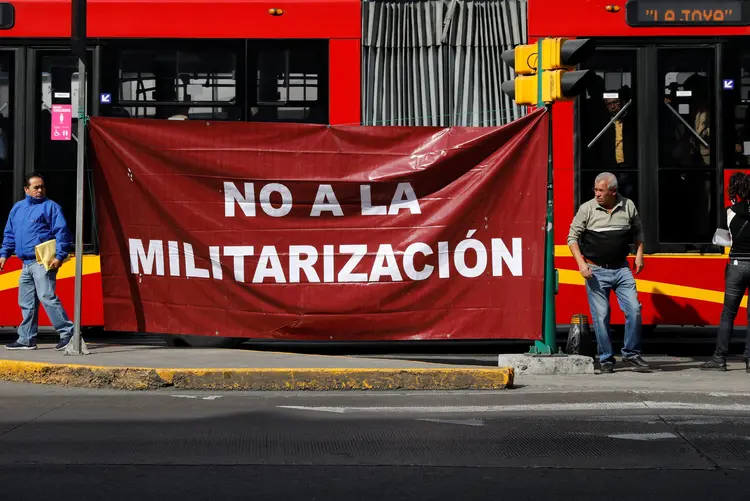 México: frentes acreditam que a lei potencializará o uso indiscriminado das Forças Armadas (Carlos Jasso/Reuters)