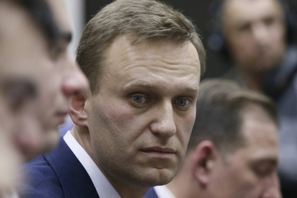 Principal opositor de Putin é detido em protesto na Rússia