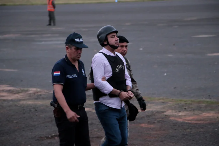 Brasileiro Jarvis Chimenez Pavão: ele deverá cumprir uma sentença de quase 18 anos por narcotráfico (Fatima Caniza/SENAD/Reuters)