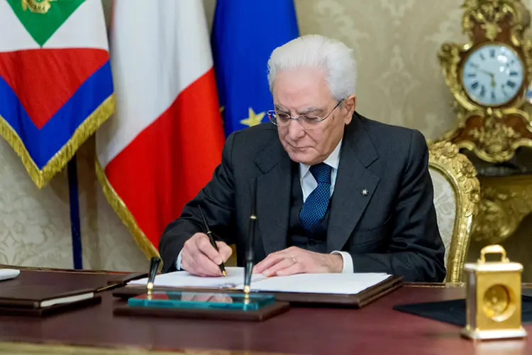 Sergio Mattarella: fragmentação do cenário político da Itália nos últimos anos implica que nenhum partido ou aliança deve conquistar maioria parlamentar (Foto/Reuters)