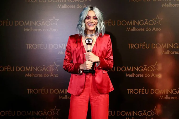 Pabllo Vittar: ao anunciar a vencedora, Faustão chamou a cantora de Pabllo Villar (Facebook Pabllo Vittar/Reprodução)