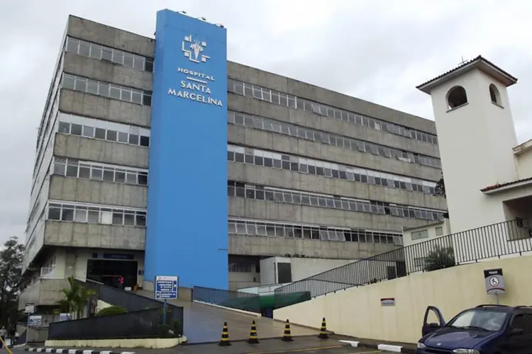 Hospital Santa Marcelina: pacientes que necessitam de atendimento de alta complexidade são encaminhados para o Hospital Municipal Dr. Carmino Caricchio, no Tatuapé (Facebook/Reprodução)