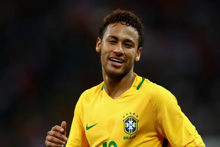 Neymar: o crime teria acontecido em Paris, na França, em 15 de maio, às 20h20, em um hotel de luxo da cidade. (Clive Rose/Getty Images)