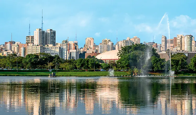 Ibirapuera: ainda não há informações sobre a identidade da vítima (Germano Lüders/VOCÊ S/A)