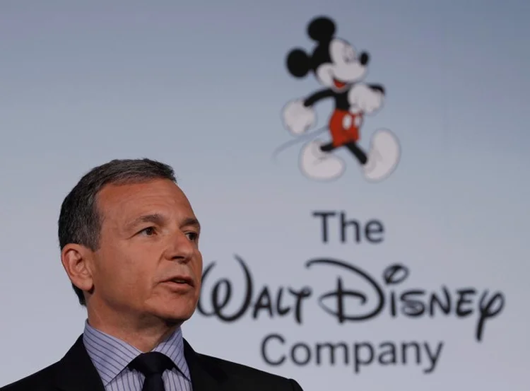 ROBERT IGER, PRESIDENTE DA DISNEY: ele estendeu seu contrato até 2021 para comandar a integração com a Fox  / Gary Cameron/File Photo/ Reuters