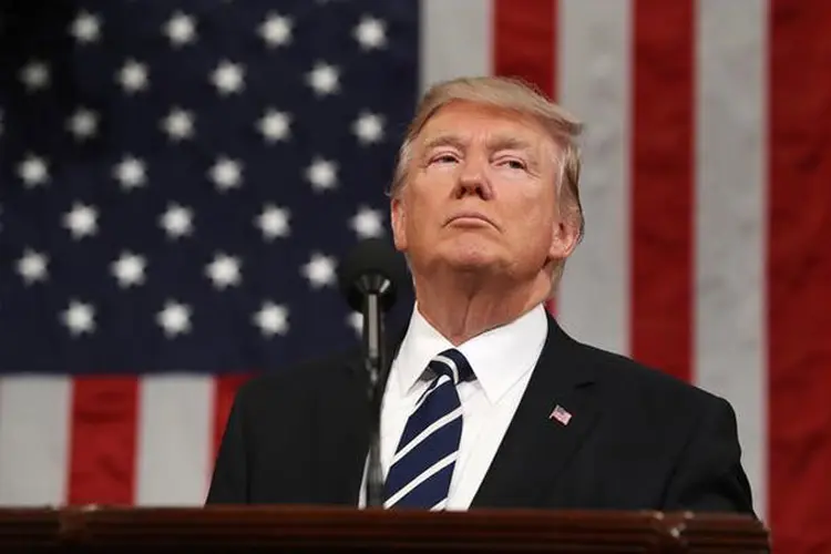 Trump: as atitudes do presidente "representam um perigoso precedente para outros governos" (Jim Lo Scalzo/Reuters)