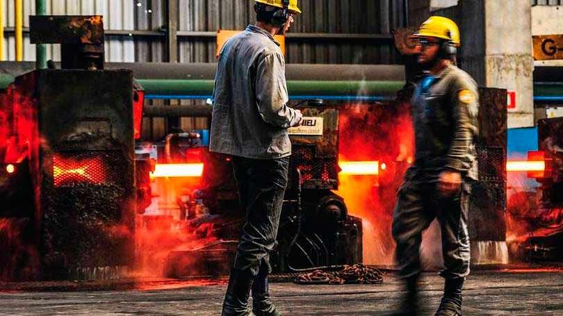 Gerdau: produção de aço bruto caiu no primeiro trimestre em relação ao mesmo período do ano passado com o recuo das exportações (Germano Lüders/Exame)