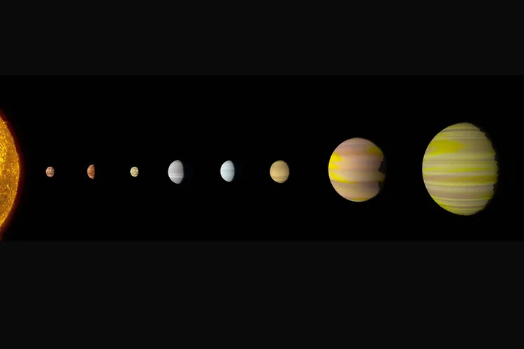 Kepler-90: os cientistas programaram um computador com inteligência artificial para que aprendesse a identificar exoplanetas (NASA/Wendy Stenzel/Divulgação)