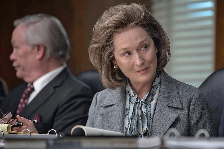 Meryl Streep em "The Post": dirigido por Steven Spielberg, fala sobre jornalismo nos anos 70 (20th Century Fox/Divulgação)