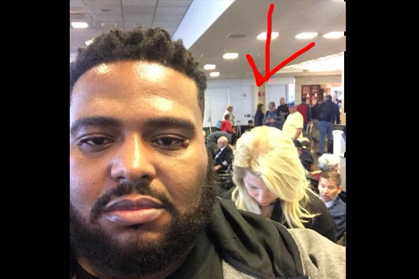 Americano rebate comentário racista em fila de aeroporto