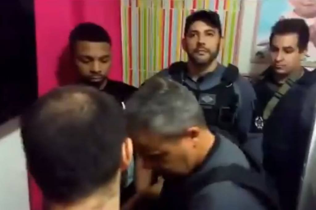 Rogério 157 preso: secretário disse que, a partir desta quarta-feira, o policiamento da favela da Rocinha, na zona sul, será avaliado (Twitter/@SegurancaRJ/Reprodução)