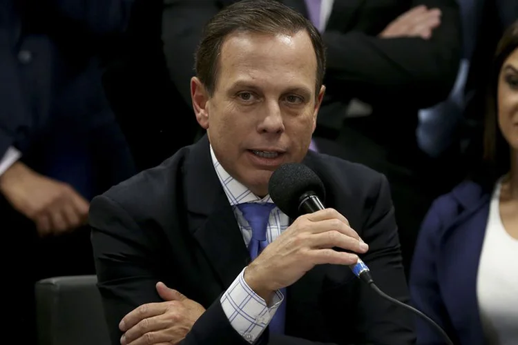 Doria: "Com todo o respeito a Alckmin, vamos fazer uma campanha para ganhar as eleições. E vamos ganhar do atual governador, Marcio França" (Wilson Dias/Agência Brasil)