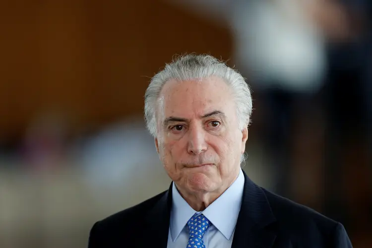 Michel Temer: Sua defesa considerar alguns dos questionamentos da PF "impertinentes" (Adriano Machado/Reuters)
