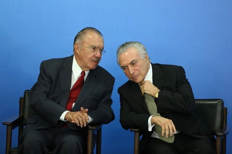 SARNEY E TEMER: Veto ao indicado pelo PTB tenta impedir o fortalecimento de aliados de Flávio Dino no Maranhão / REUTERS/Adriano Machado