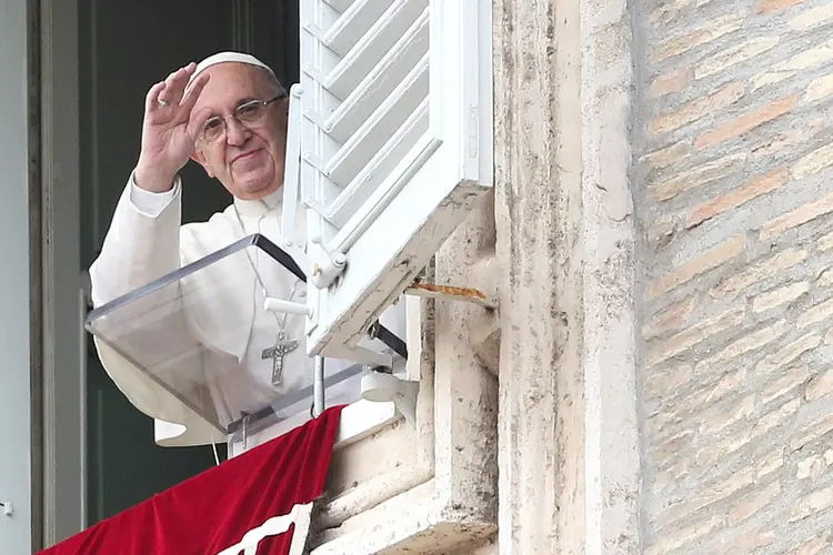 Papa: "Peço ao senhor para que a esperança de um futuro de paz e uma amizade mais fraterna não seja fraudada" (Tony Gentile/Reuters)