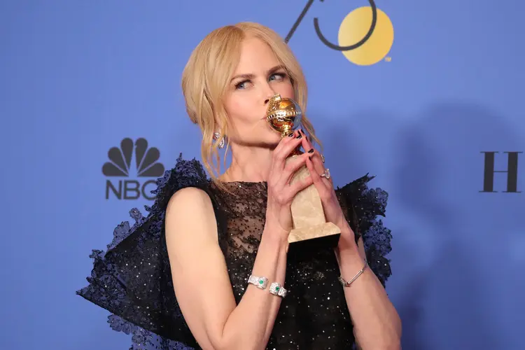Nicole Kidman: atriz venceu a categoria de melhor atriz em minissérie ou filme para TV do Globo de Ouro (Lucy Nicholson/Reuters)