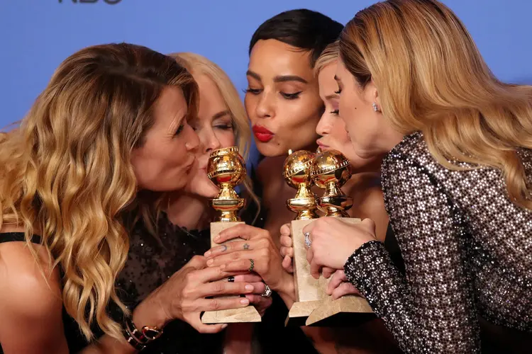 Globo de Ouro: tema do abuso sexual contra mulheres dominou a premiação (Lucy Nicholson/Reuters)