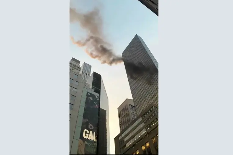 Incêndio na Trump Tower: não houve relatos de feridos no incidente (Foto/Reuters)