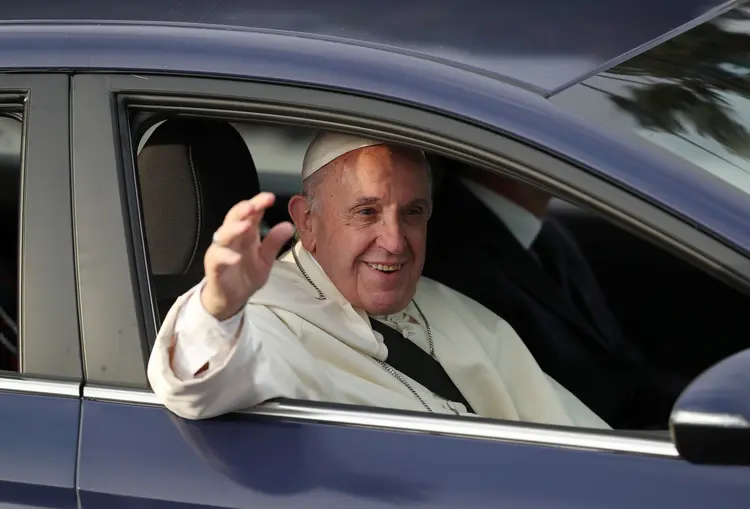 Papa Francisco: no Peru, ele passará pela capital Lima e por Puerto Maldonado e Trujillo (Ricardo Rojas/Reuters)