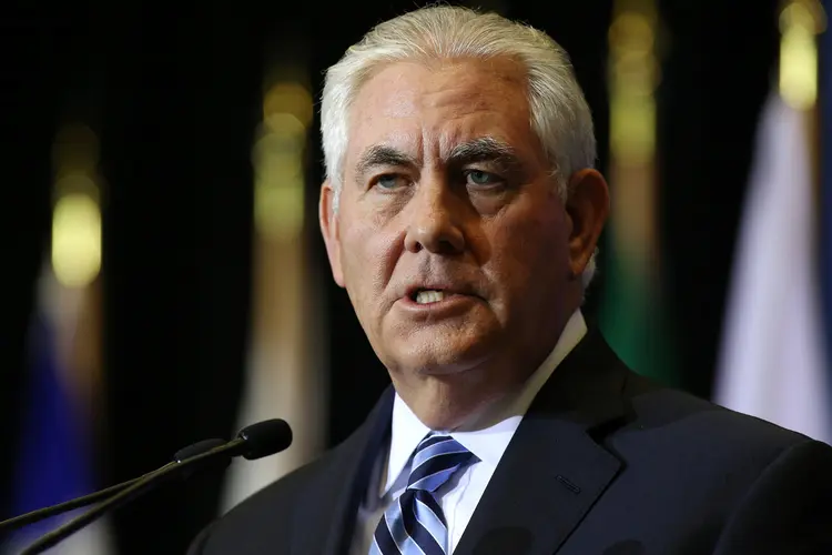 Tillerson: "devemos aumentar o custo do comportamento do regime até que a Coreia do Norte venha a uma mesa de negociações crível" (Ben Nelms/Reuters)