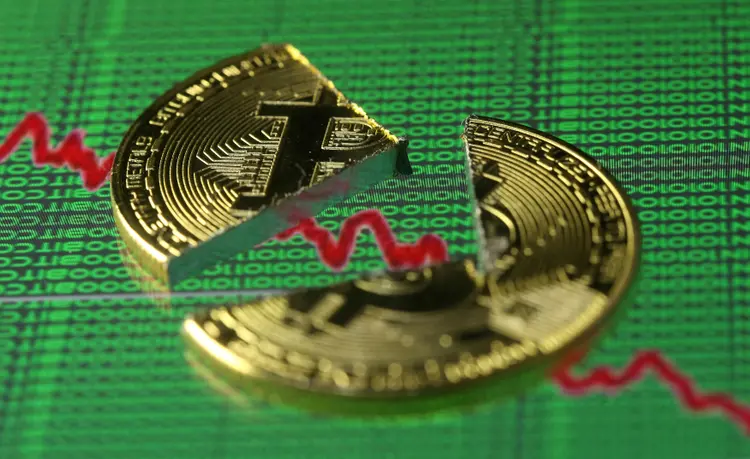 Bitcoin: derrocada atual é explicada por vários fatos (Dado Ruvic/Illustration/Reuters)