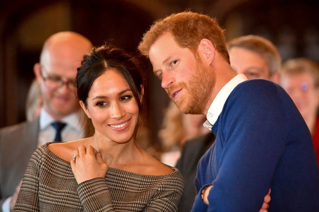 Príncipe Harry e Meghan Markle visitam o País de Gales