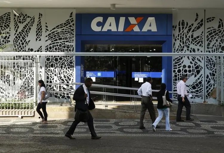 Caixa: a Caixa informa que a concessão de crédito com garantias da União e para companhias de saneamento permanece inalterada (Pilar Olivares/Reuters)