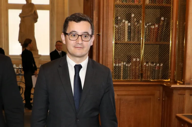 Gerald Darmanin, ministro francês, é acusado de estupro (REUTERS/Ludovic Marin/Pool/Reuters)