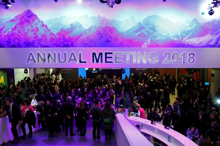 Davos: "Há pelo menos 155 países que têm pelo menos uma lei que discrimina a mulher na economia" (Denis Balibouse/Reuters)