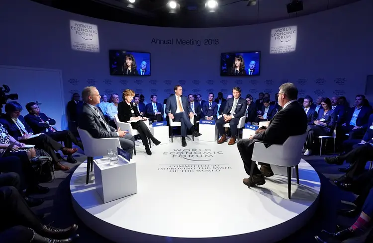 DAVOS: Encontro anual nos Alpes suíços reúne economistas, executivos e chefes de estado do mundo inteiro (Reuters)