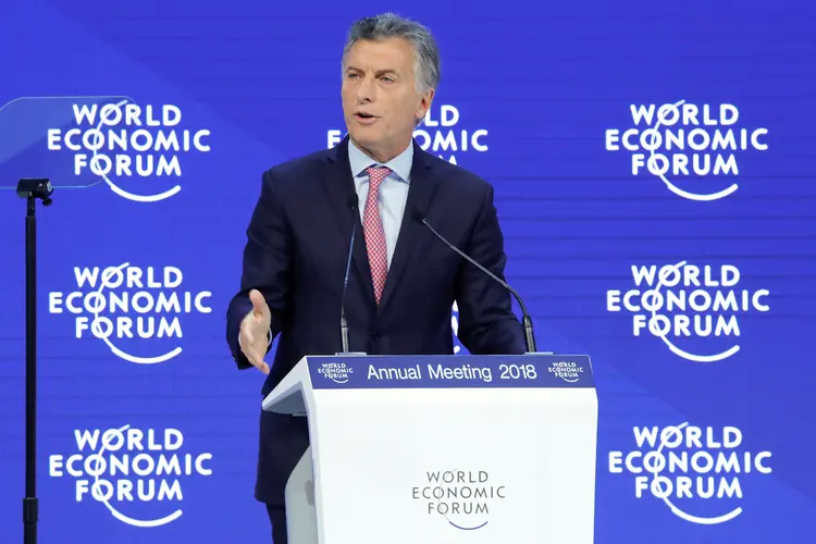 Mauricio Macri: presidente argentino defendeu as transformações vividas pelos países do Mercosul recentemente (Denis Balibouse/Reuters)