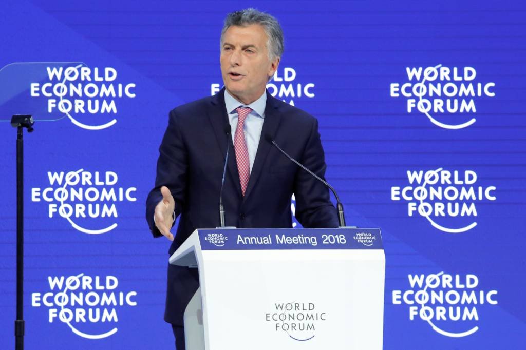 Em Davos, Macri também prega um Mercosul renovado